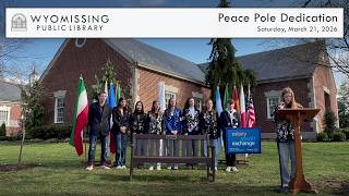 Peace Pole Dedication  |  2026-03-21