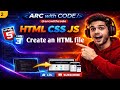 H how to create an HTML file#HTMLFile#HTMLForBeginners#LearnHTML#arcwithcode