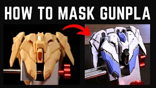 How to Mask Gunpla | 2 Techniques For Flawless Masks