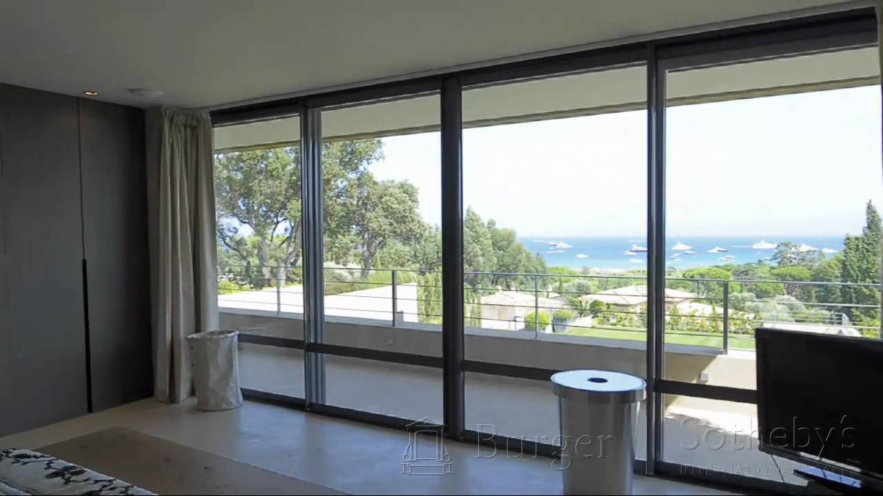 Visite vidéo d'une villa moderne sur saint tropez / virtual tour ...