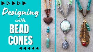 How To Use Bead Cones To Make Amazing Necklace Designs!