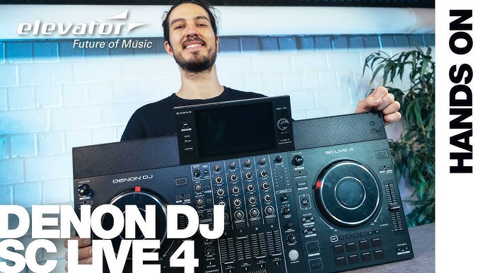 Denon DJ SC LIVE 4 - 4-Deck Standalone DJ Controller @ The DJ Hookup