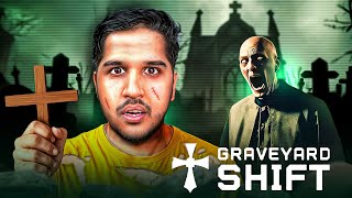 Download Lagu AMITBHAI WORKING IN A HORROR GRAVEYARD AT NIGHT 😨 GRAVEYARD SHIFT 😱 SCARY HORROR GAME MP3