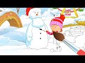 Дед Мороз для Всех 1 часть - Зимние мультики - Раскраска - Жила-была Царевна