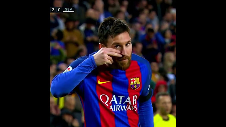Iconic Messi celebrations 🤩