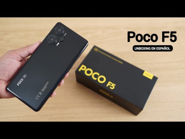 Xiaomi POCO F5 Pro  Unboxing en español 