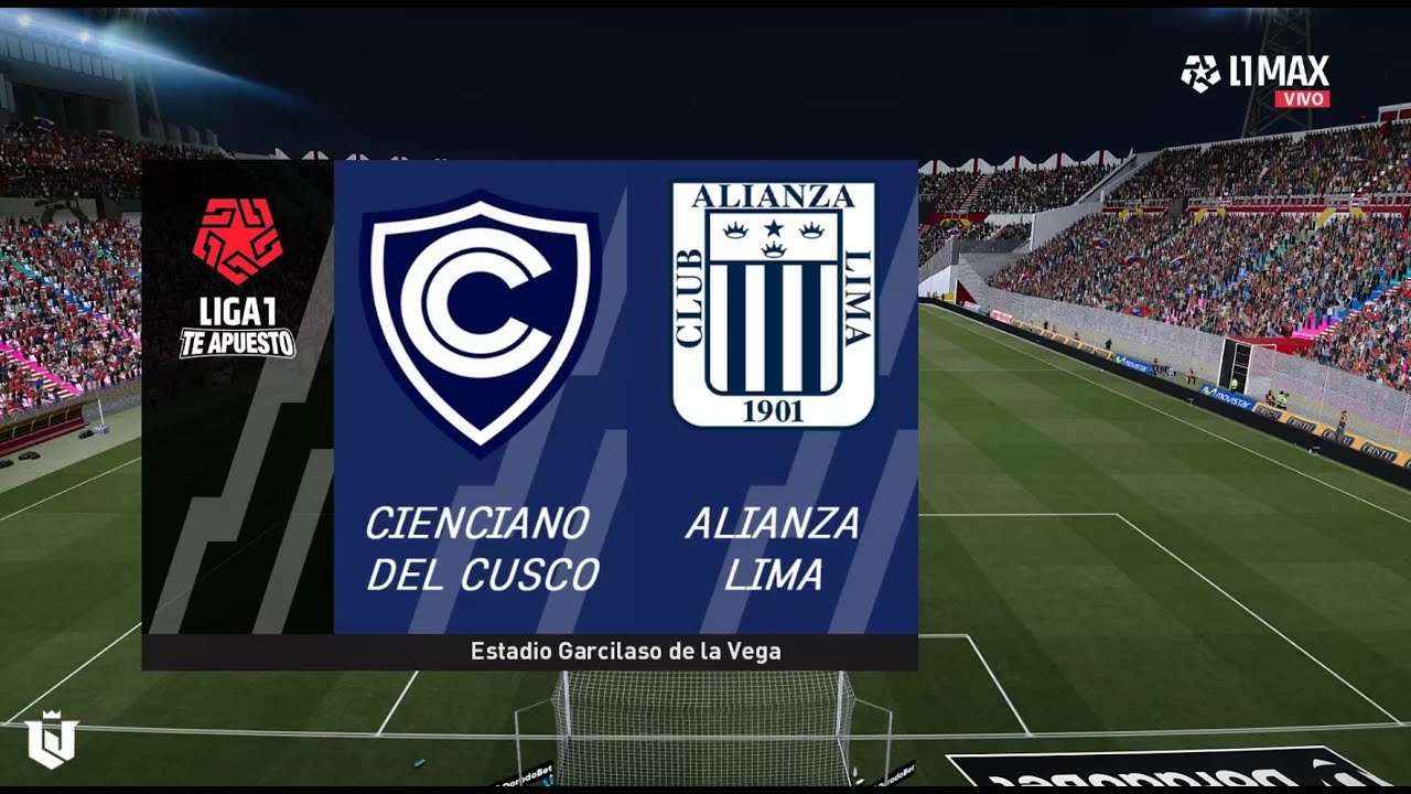 Cienciano vs Alianza Lima Clausura Liga 1 2025 | Pes 2021 - YouTube