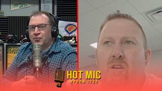 Hot Mic Interview: UND's Eric Schmidt wraps up spring ball and looks ahead to the fall