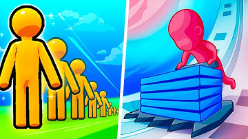 ⭐⭐⭐Tiktok Games Scale Man, Stack Colors - All Levels Gameplay Mobile Walkthrough