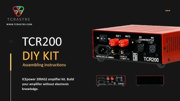 TCR200 ICEpower200AS2 DIY kit assembling instructions