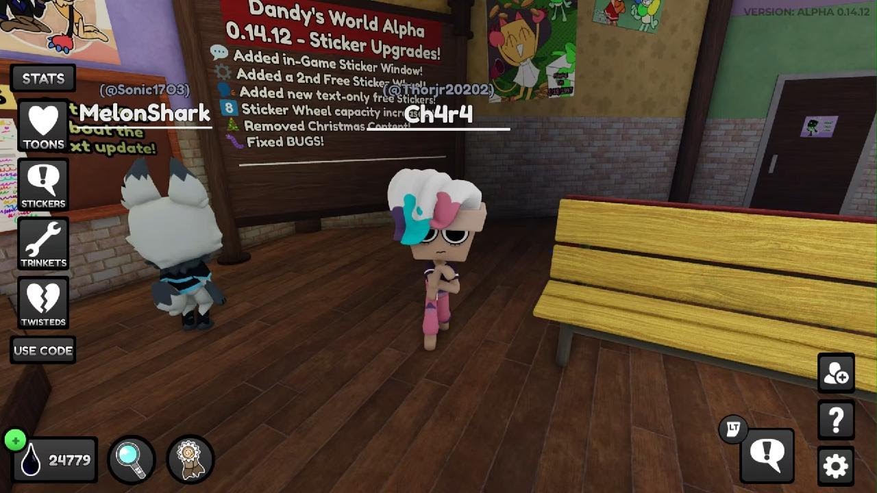 New sticker update in Dandy's world!!!