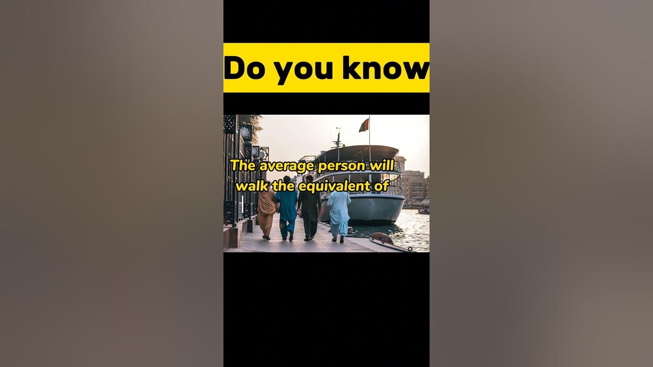 how-much-does-the-average-person-walk-interestingfacts-facts-shorts