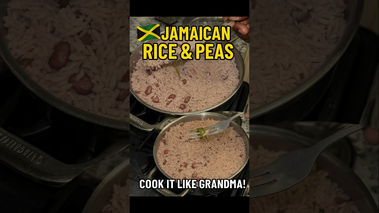 How to Make Authentic Jamaican Rice and Peas | Easy Step-by-Step Recipe