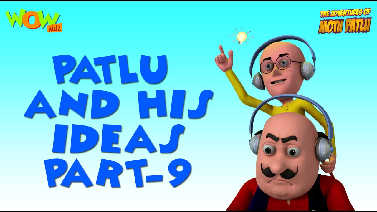 Patlu and His Ideas - Motu Patlu Compilation Part 9 As seen on Nickelodeon As seen on Nickelodeon