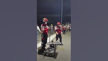 Drone Lights Up Entire Rescue Zone! 🤯