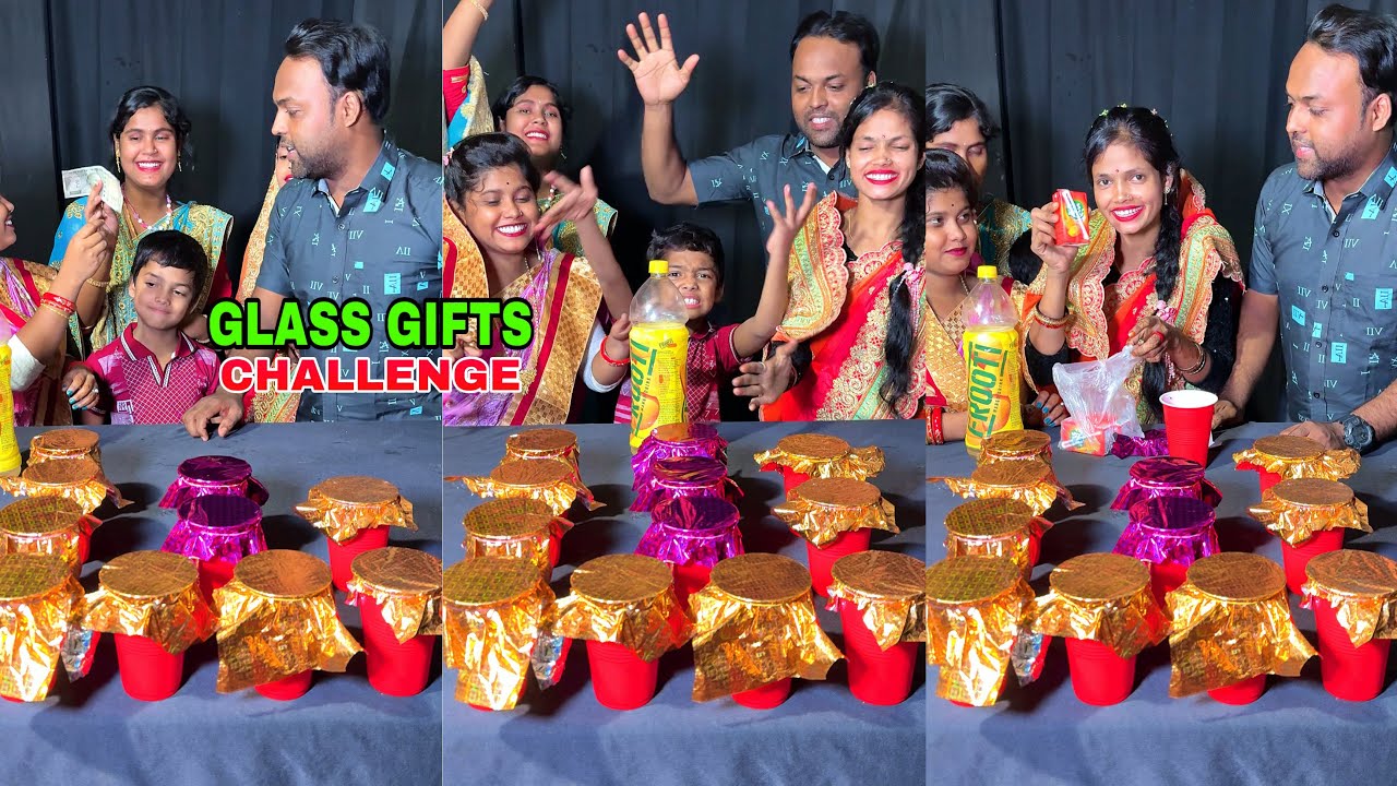 Surprise Glass Funny Challenge Video #challenge #surprise #glass 