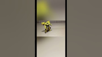 Bumblebee Test Transformation #stopmotion #transformers #rotb