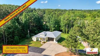Wow! Bright & Beautiful Home Near Kentucky Lake | 120 Sarver Dr in Springville, TN Wow! Bright & Beautiful Home Near Kentucky Lake | 120 Sarver Dr in Springville, TN