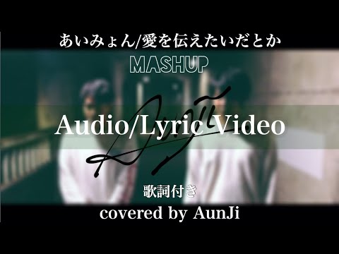 【歌詞動画】愛を伝えたいだとか - あいみょん【MashUp | Covered  by AunJi】Lyric Video