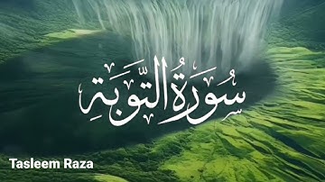 Surah At-Tawba سورة التوبة | This will TOUCH your HEART إن شاء الله | Tasleem Raza #tasleemraza