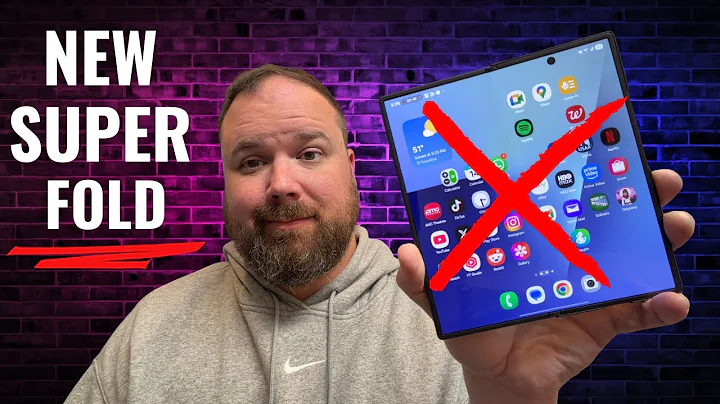 Samsung Galaxy TriFold has a Chance! Dawn of the Super Fold!