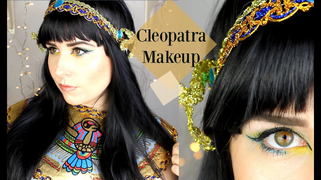 Cleopatra Makeup Tutorial | Karneval Kostümidee - YouTube