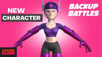 indie game devlog #3 3d character with suit  | Backup Battles