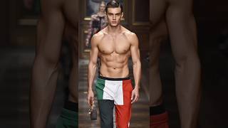 Handsome Models In Countries Walking On The Stage