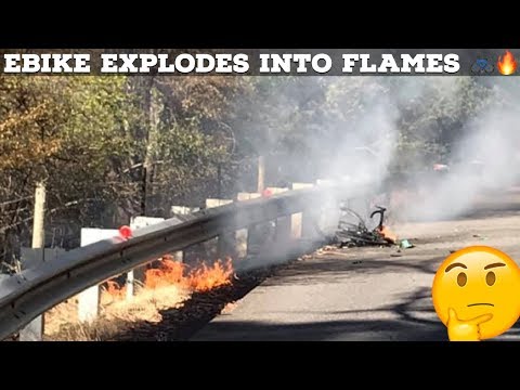 Video: Aftermarket-motor gaat in vlammen op en vernietigt de Pinarello-fiets