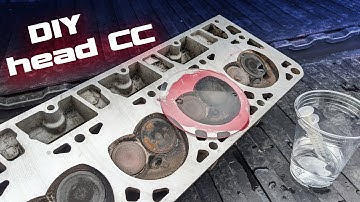 Free way to CC cylinder heads etc - calculate compression ratio #LSswap
