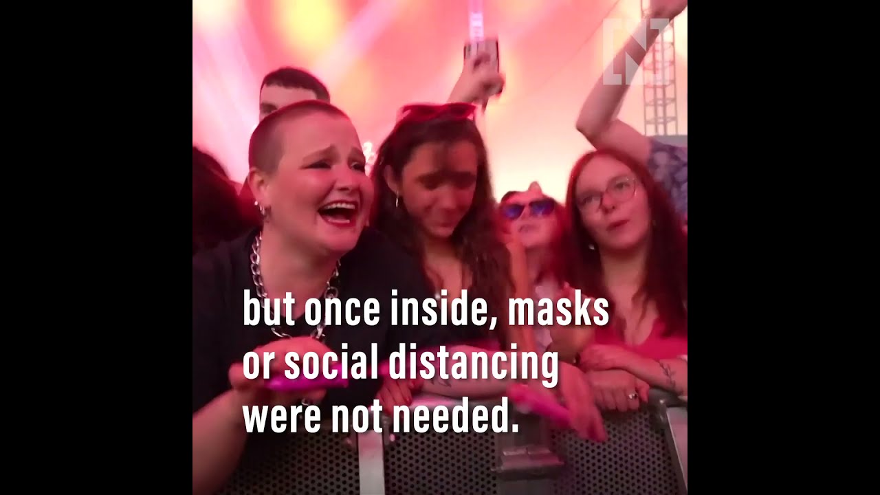 Thousands Attend First Post Lockdown Live Festival In UK