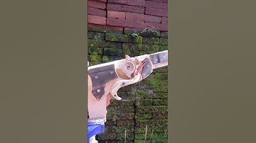 Amazing wooden slingshot creations With Simple Trigger Mechanism #wood #woodscraft #slingshot