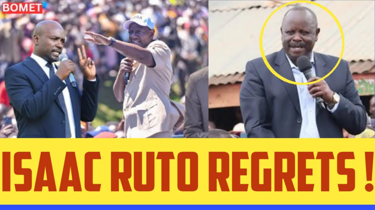 Isaac Ruto Bomet UNEDITED VIDEO ! Ruto Almost SLAPPED ISAAC RUTO In BOMET ! Caught RED ...