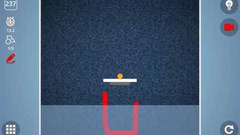 NEW LEVEL 237 Brain It On! SOLUTION with 1 move