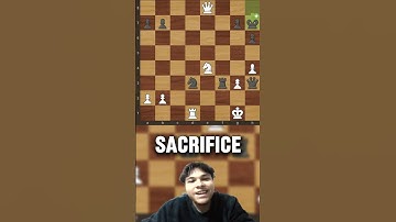 KNIGHT SACRIFICE TO WIN THE ROOOOOOOK