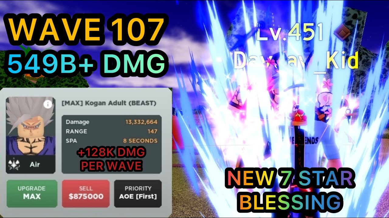 NEW Beast Gohan is 7 Star Might Guy.. Beast Gohan Solo Damage Farm