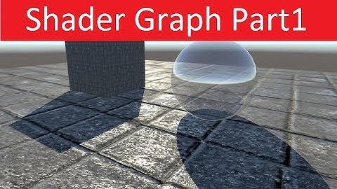 Unity 2018 Shader Graph Quick Start Part 1