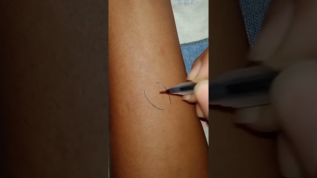 new design tetoos 👌👌🥰 Lake you....