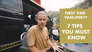 Top 7 Vanlife Tips  If You're New To Road Trips