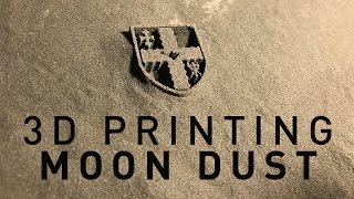 Full 3D printing with moon dust the foundations of space civilisation Update