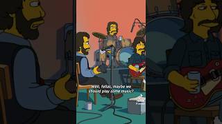 New Beatles scene in the Simpson rockmusic thebeatles johnlennon paulmccartney