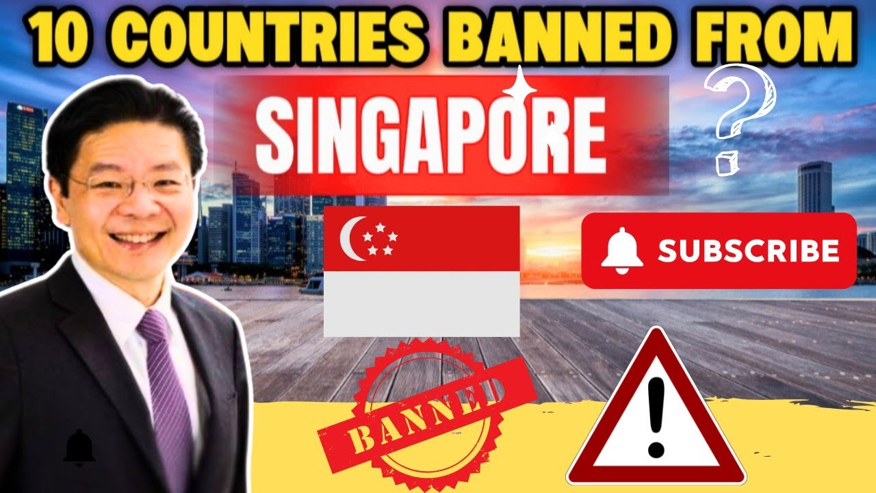 10 стран, которые Сингапур ОТКАЗЫВАЕТСЯ принять в 2025 году! 🚫🇸🇬 Вы не поверите №1!