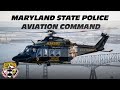 Maryland state police aviation command  flying medevac with the leonardo aw139 helicopter