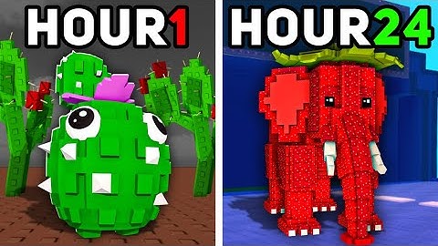 We Spent 100 HOURS in Plants vs Brainrots...