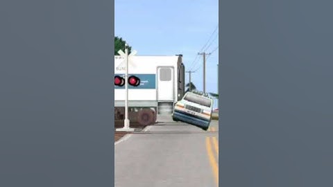 Train hits car! - Trainz 2