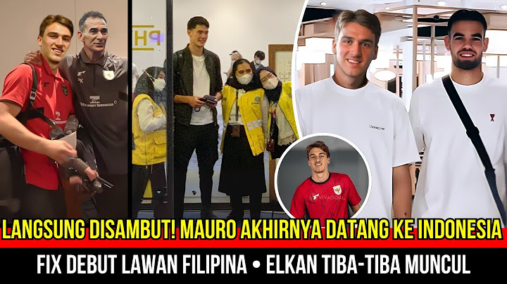 🔴KEJUTAN SIANG INI! ELKAN TIBA TIBA MUNCUL DI INDONESIA~MAURO FIX DEBUT BESOK MALAM~RAVEN SUMRINGAH