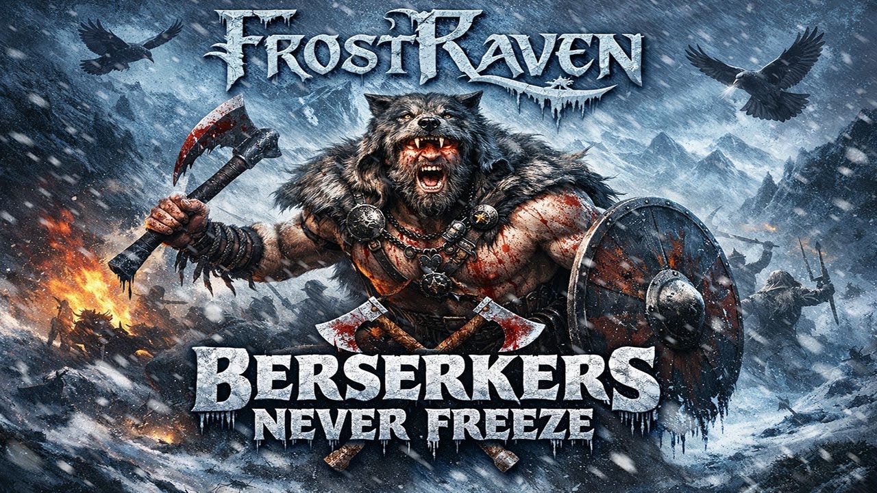 FrostRaven – Berserkers Never Freeze (Viking Thrash Metal | Nordic War Anthem)
