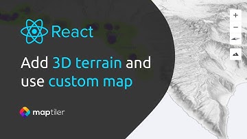 Map in React E5 - 3D terrain