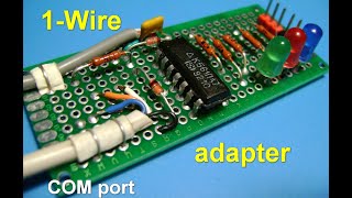 1-Wire adapter для COM port своими руками за 20 минут