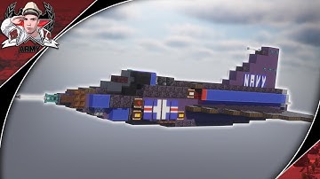 Minecraft: Cold War F2Y "Sea Dart" | Seaplane Fighter Tutorial (In-Flight Version)